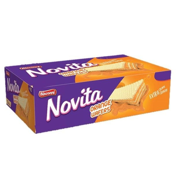 Bisconni Novita Orange Wafers 39gm Box
