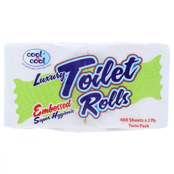 Cool & Cool Luxury Toilet Rolls 1X4 X 400S